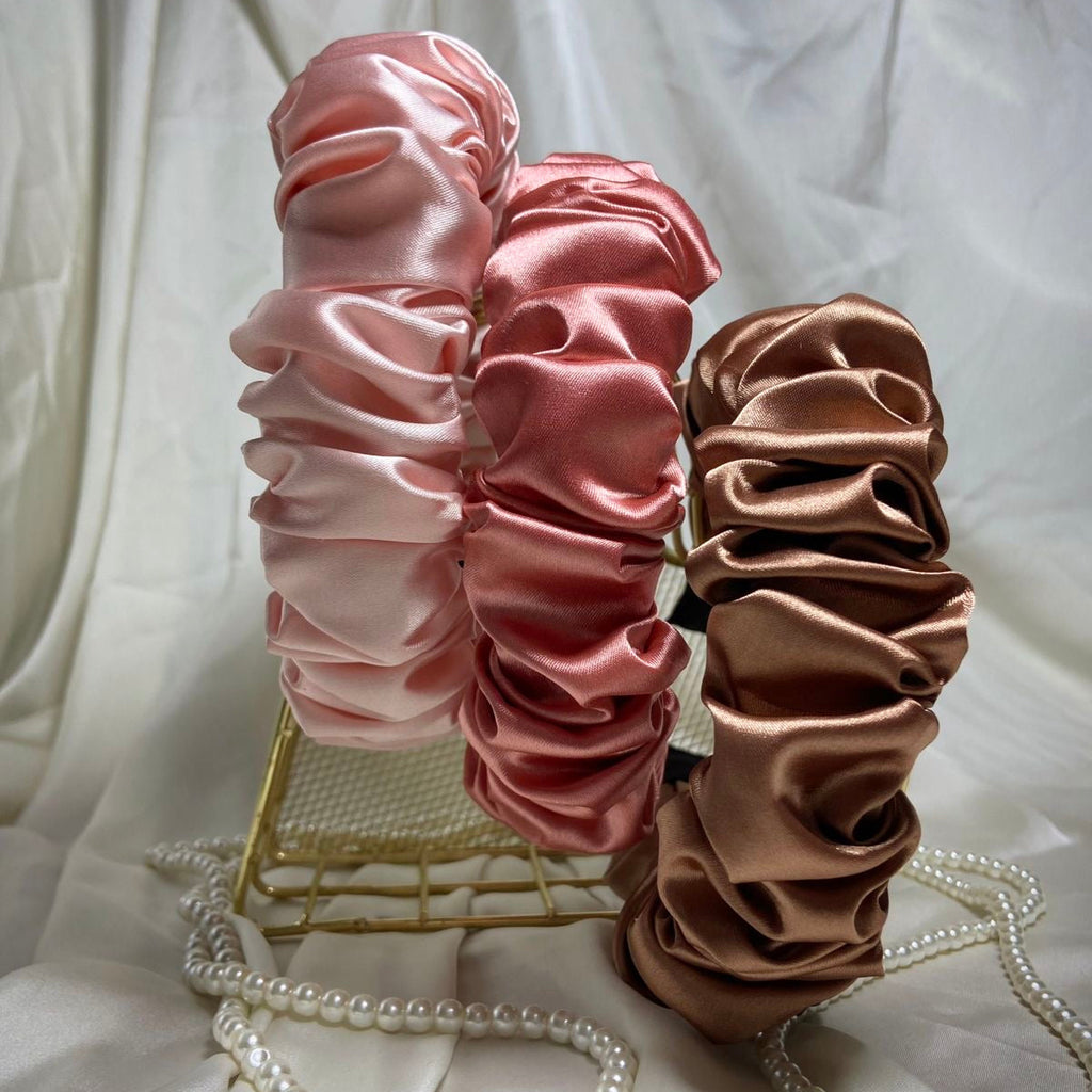 Premium Silk Satin Scrunchies