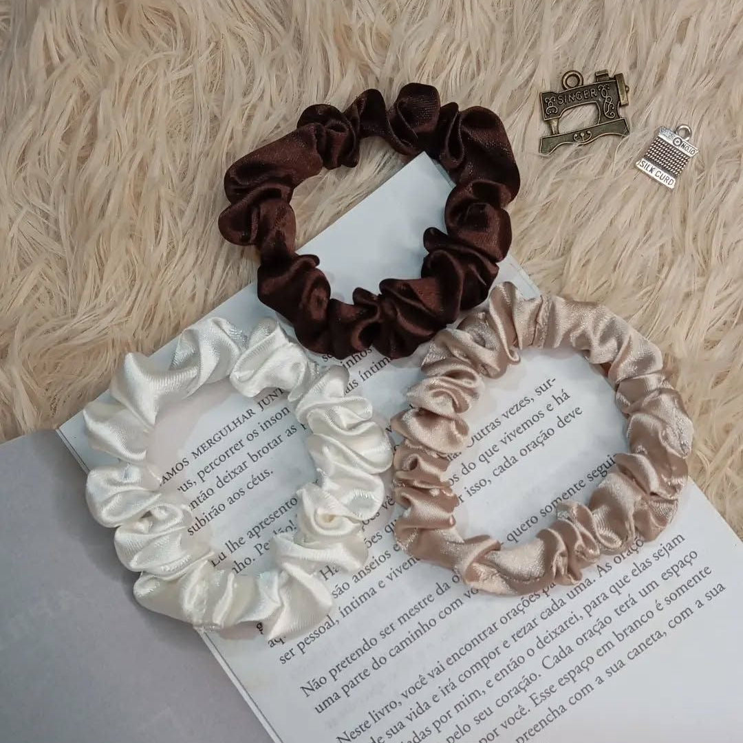 Pack of 3 Silk Hair Ties✨